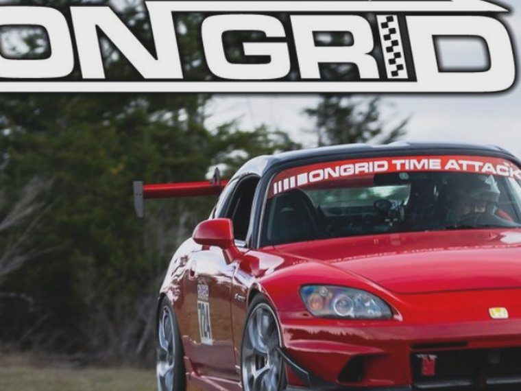 An OnGrid Track time attack car on a Pacific Coast track day